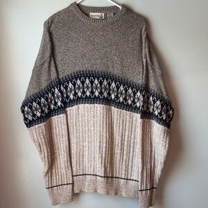 Vintage Fieldmaster Men's Knit Sweater